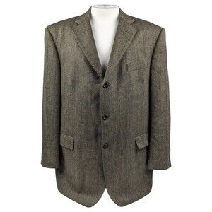 Joseph & Feiss Herringbone Lambswool Blazer‎ 46R